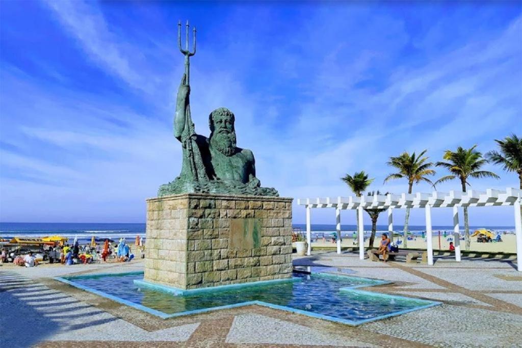 Hospedagem Primeira Quadra Da Praia Praia Grande  Eksteriør billede