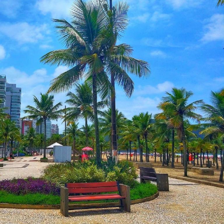 Hospedagem Primeira Quadra Da Praia Praia Grande  Eksteriør billede