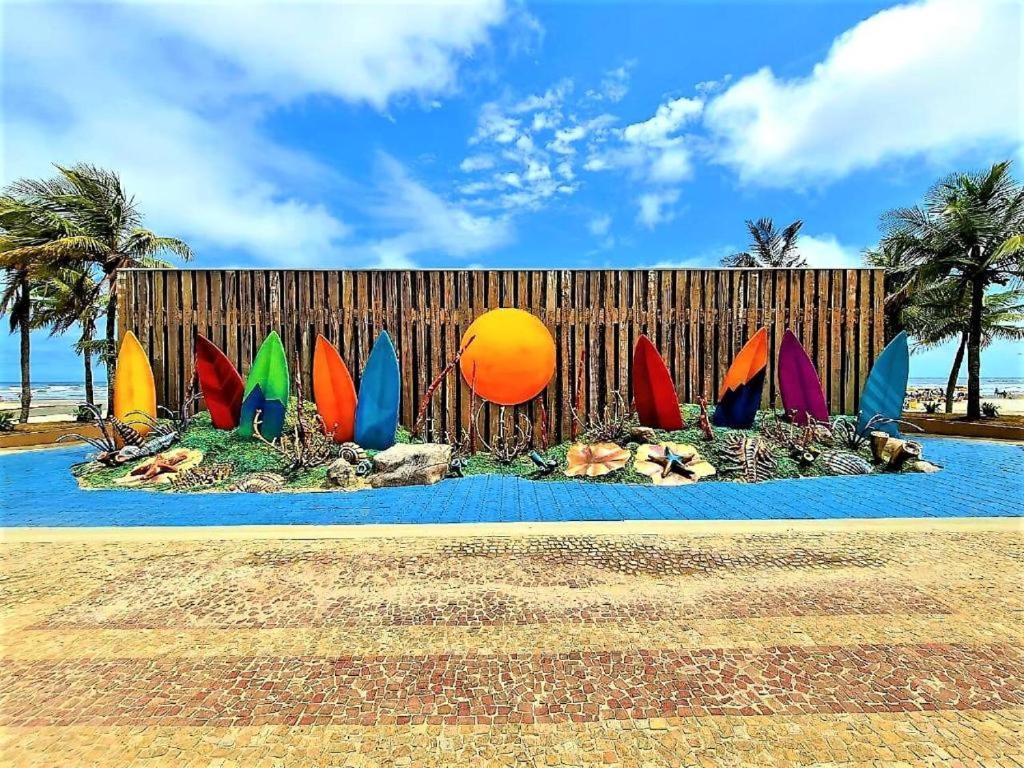 Hospedagem Primeira Quadra Da Praia Praia Grande  Eksteriør billede